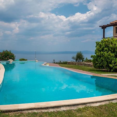 Blue Thea Luxury Villa In Afitos מראה חיצוני תמונה