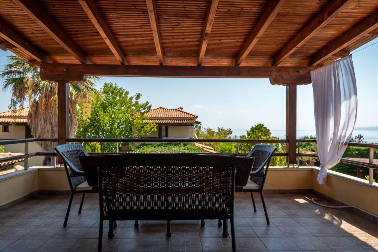 Blue Thea Luxury Villa In Afitos מראה חיצוני תמונה