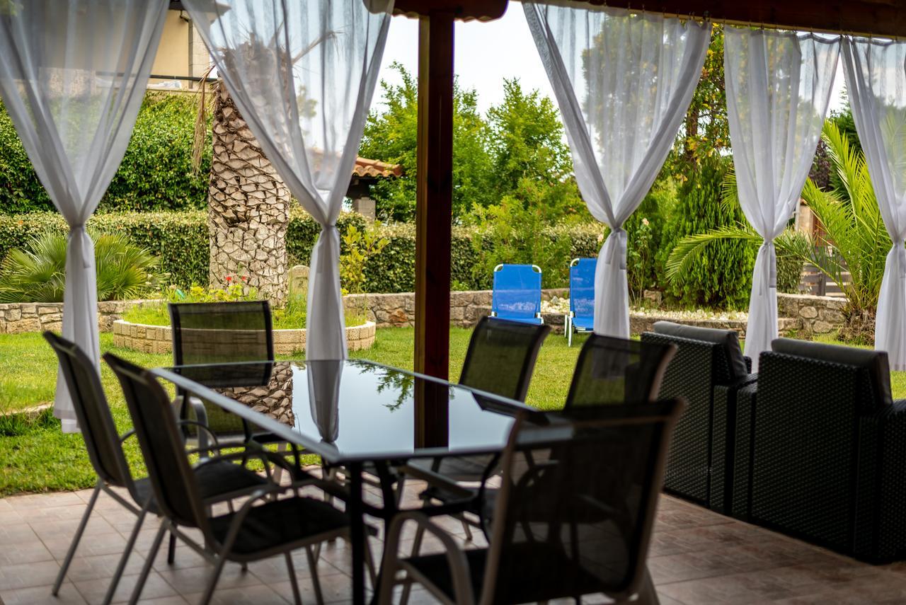 Blue Thea Luxury Villa In Afitos מראה חיצוני תמונה