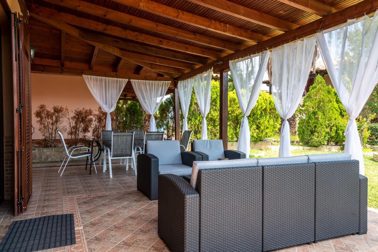 Blue Thea Luxury Villa In Afitos מראה חיצוני תמונה