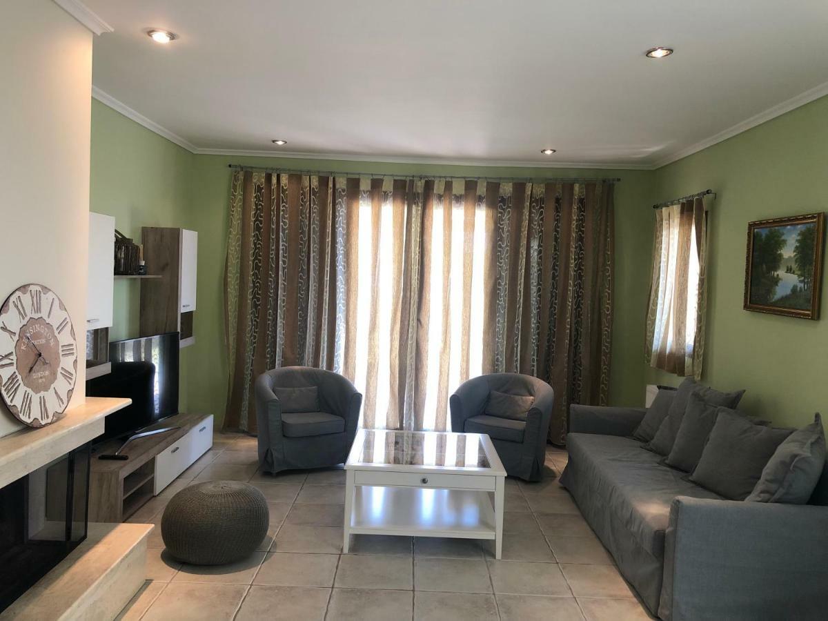 Blue Thea Luxury Villa In Afitos מראה חיצוני תמונה